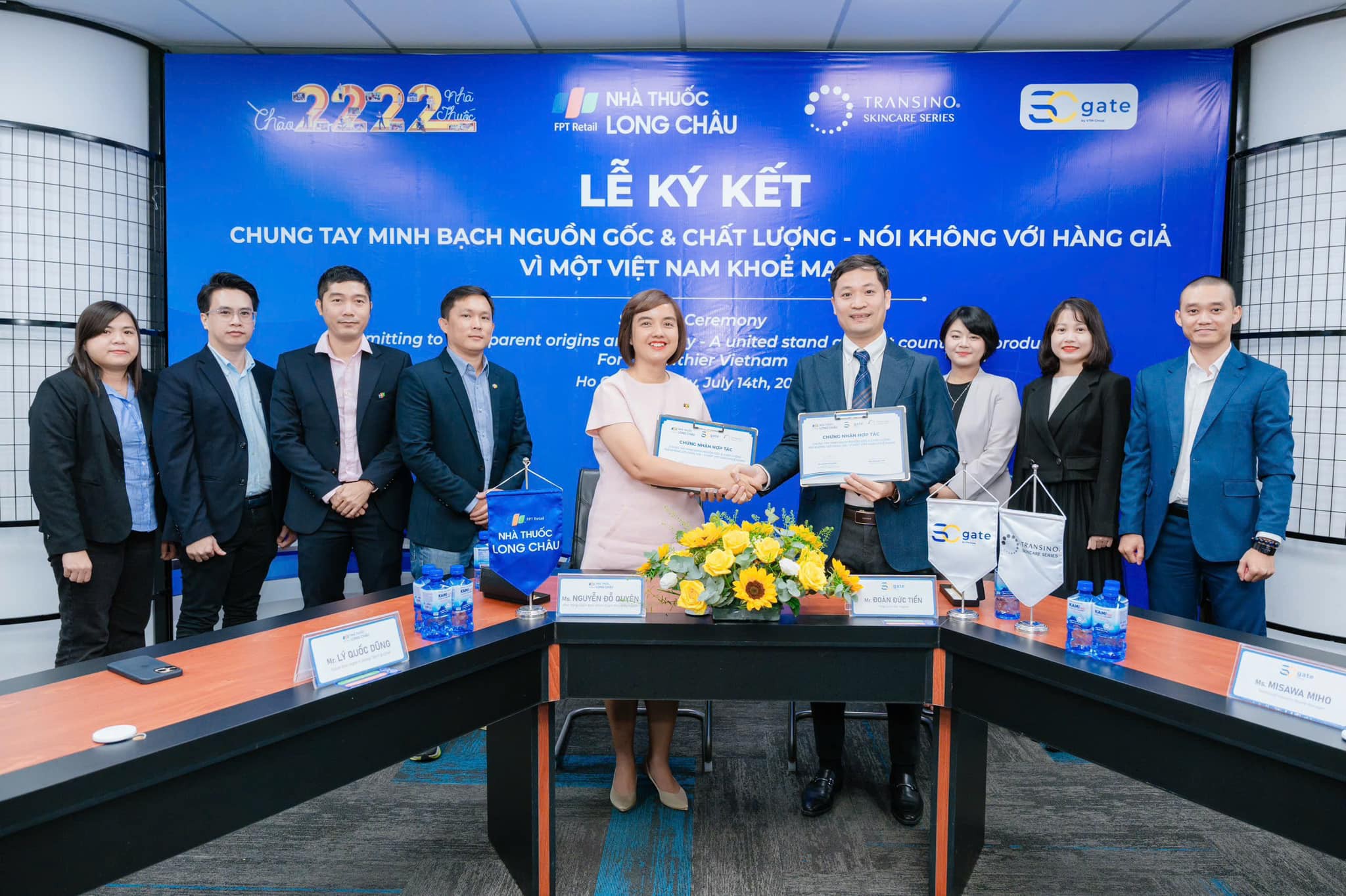 Nhà thuốc Long Châu, TRANSINO và SCgate: Cam kết minh bạch nguồn gốc và chất lượng hàng hóa nhập khẩu Nhật Bản